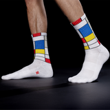 HOTSOX Men's Mondrian Active Crew Sock thumbnail