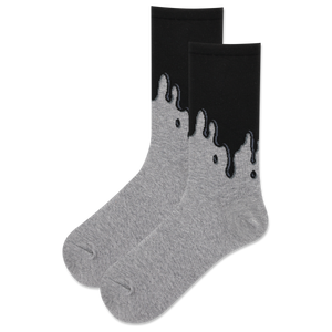 HOTSOX Women's Paint Drip Crew Socks