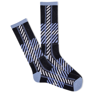 K.Bell Men's Frances Plaid Active Crew Socks