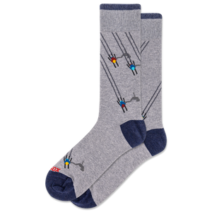 HOTSOX Men's Skiiers Crew Socks