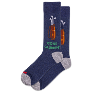HOTSOX Men's Gone Clubbin' Crew Socks