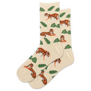 HOTSOX Women's Tigers Crew Socks