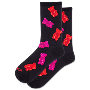 HOTSOX Women's Gummies Crew Socks