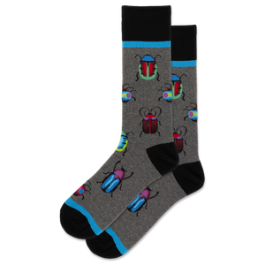 HOTSOX Men's Bugs Crew Socks