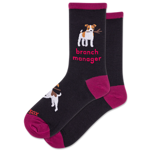 HOTSOX Women's Branch Manager Crew Socks