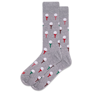 HOTSOX Men's Christmas Tee Crew Socks