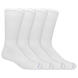 Dr. Scholl's Men's Diabetes & Circulatory Crew Socks 4 Pair Pack - Non-Binding, Cushioned Comfort thumbnail