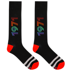 HOTSOX Men's 50th Anniversary 1971 Crew Socks