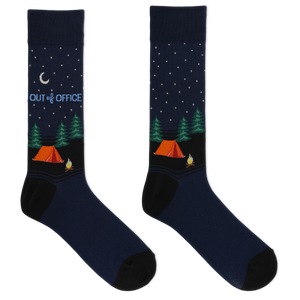 HOTSOX Men's Out of Office Crew Socks