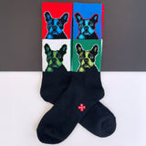 HOTSOX Men's Pop Dog Active Crew Sock