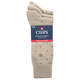 Chaps Men's Diamond Dress Crew Socks 3 Pair