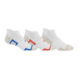 Copper Sole Men's Extreme Athletic Low Cut Tab Socks 3 Pair Pack