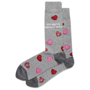 HOTSOX Men's Do-Nuts About You Crew Socks