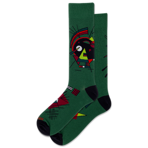 HOTSOX Men's Kandinsky Xmas Crew Sock