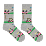 HOTSOX Women's Golf Cart Crew Socks