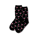 HOTSOX Women's Cosmo Cocktail Crew Socks thumbnail