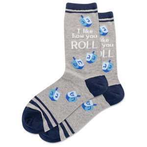 HOTSOX Women's I Like How You Roll Crew Socks