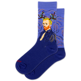 HOTSOX Women's Reindeer Van Gogh Crew Sock thumbnail
