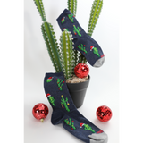 HOTSOX Women's Christmas Cactus Crew Socks