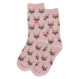 HOTSOX Kid's Smart Frenchie Crew Socks thumbnail