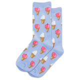 HOTSOX Kid's Ice Cream Crew Socks