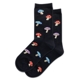 HOTSOX Kid's Mushrooms Crew Socks