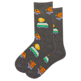 HOTSOX Kid's Easter Trucks Crew Sock