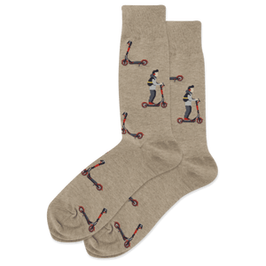 HOTSOX Men's Scooter Crew Socks