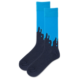 HOTSOX Men's Paint Drip Crew Sock