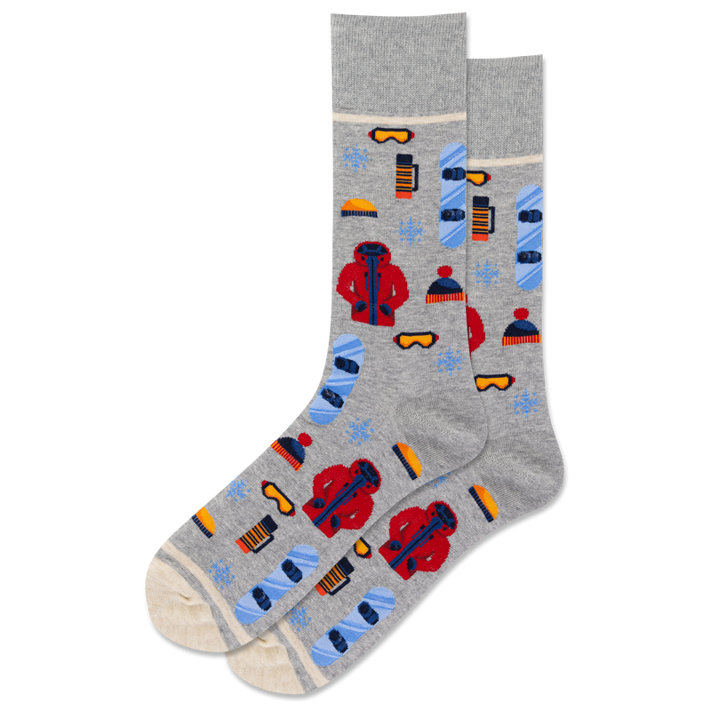 HOTSOX Men's Snowboarder Crew Sock