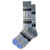 HOTSOX Men's Plaid Crew Sock
