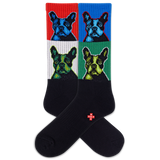 HOTSOX Men's Pop Dog Active Crew Sock