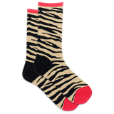 HOTSOX Women's Animal Print Crew Sock