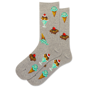 HOTSOX Women's Desserts Crew Sock