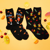 HOTSOX Women's Feeling Spritzy Crew Socks