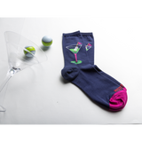 HOTSOX Women's Martini Golf Crew Socks