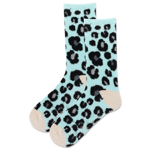 HOTSOX Women's Animal Print Non-Skid Slipper Sock