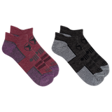 Jeep® Women's Wool Blend Trail No Show Socks 2 Pair Pack - Breathable, Cushioned Comfort