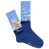 K.Bell Men's Shady Beach Crew Sock