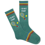 K.Bell Men's I'd Hit That Active Crew Sock