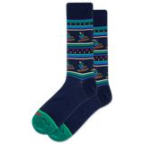 HOTSOX Men's Ski Fairisle Crew Socks