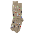 Hemp Heather HOTSOX Men's Buoy Crew Socks