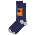 Navy HOTSOx Mens Hot Dog Flag Crew