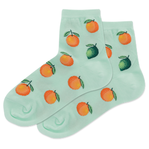 Mint HOTSOX Women's Citrus Anklet Socks