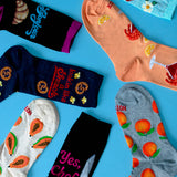 HOTSOX Women's Orange Crew