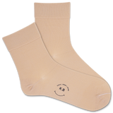 K.Bell striped and solid microfiber crew socks in various colors and patterns on a white background thumbnail