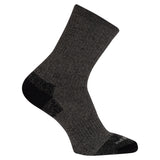 Black sock on a white background