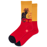 HOTSOX Women's Chat Noir Crew Socks