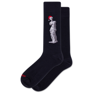 HOTSOX Men's Venus De Merry Crew Socks