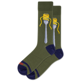 HOTSOX Men's Mom's Spaghetti Crew Socks